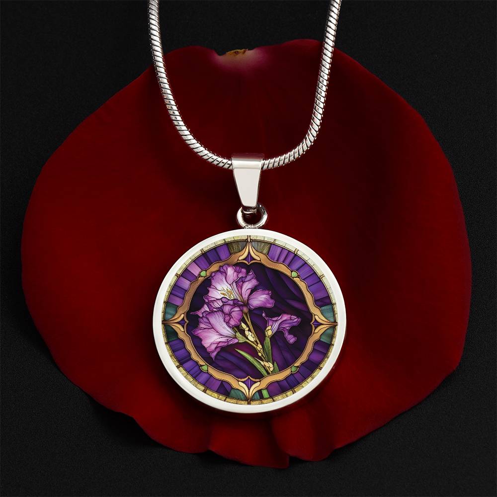 Aster Flower Necklace