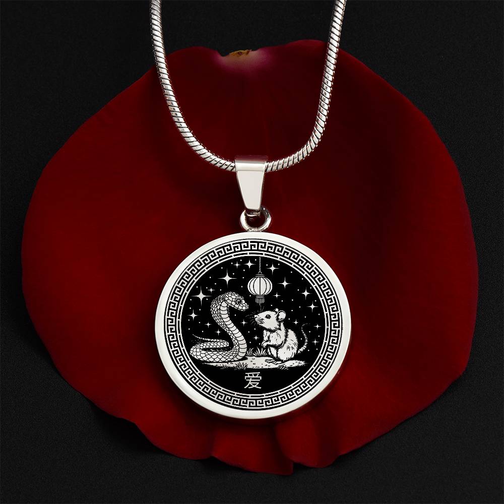 Rat and Snake Necklace