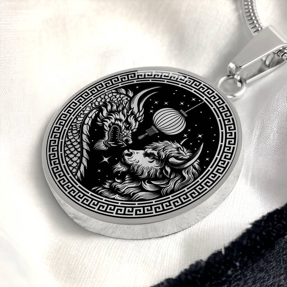 Bull and Dragon Necklace