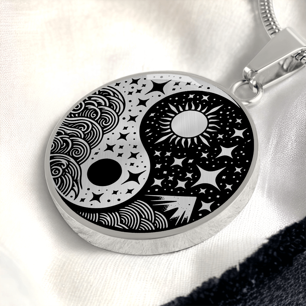 Sun and Moon Necklace