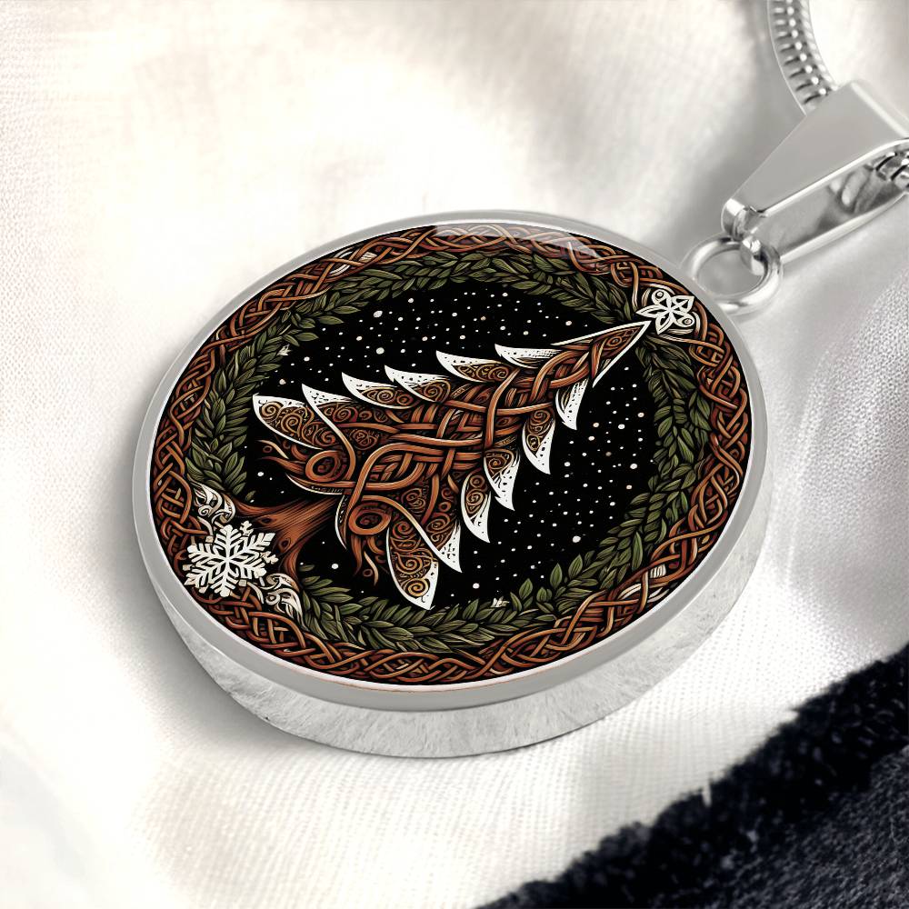 Christmas Tree Necklace