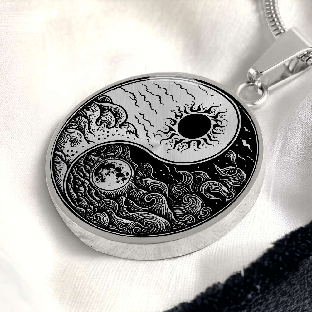 Sun and Moon Necklace