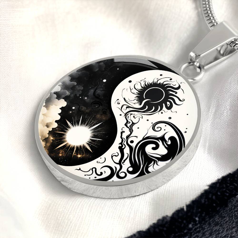 Sun and Moon Necklace