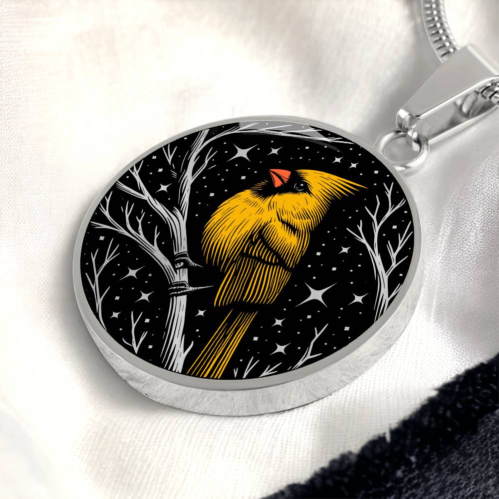 Northern Cardinal Necklace