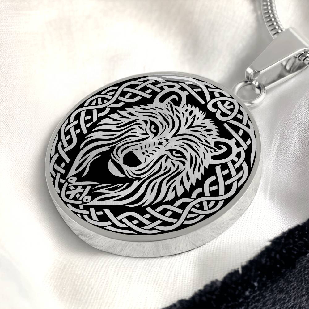 Celtic Bear Necklace