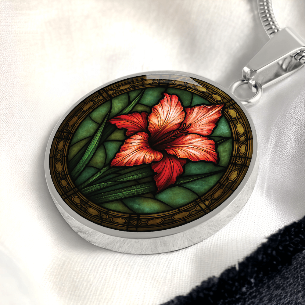 Gladiolus Necklace