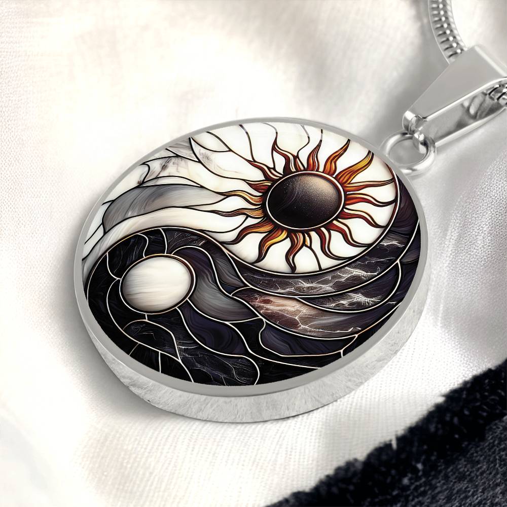 Sun and Moon Necklace