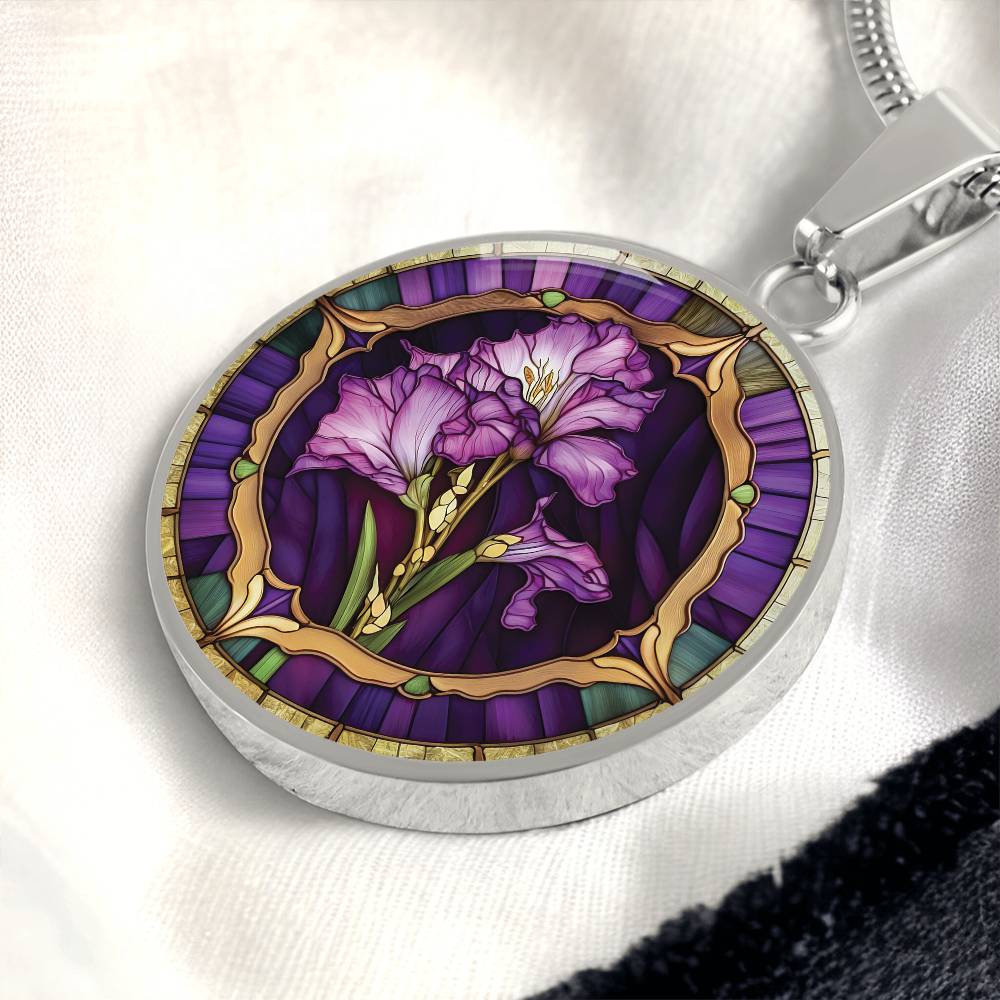 Aster Flower Necklace