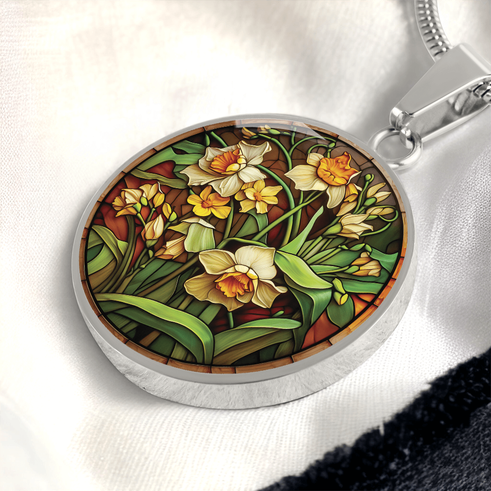 Daffodil Necklace