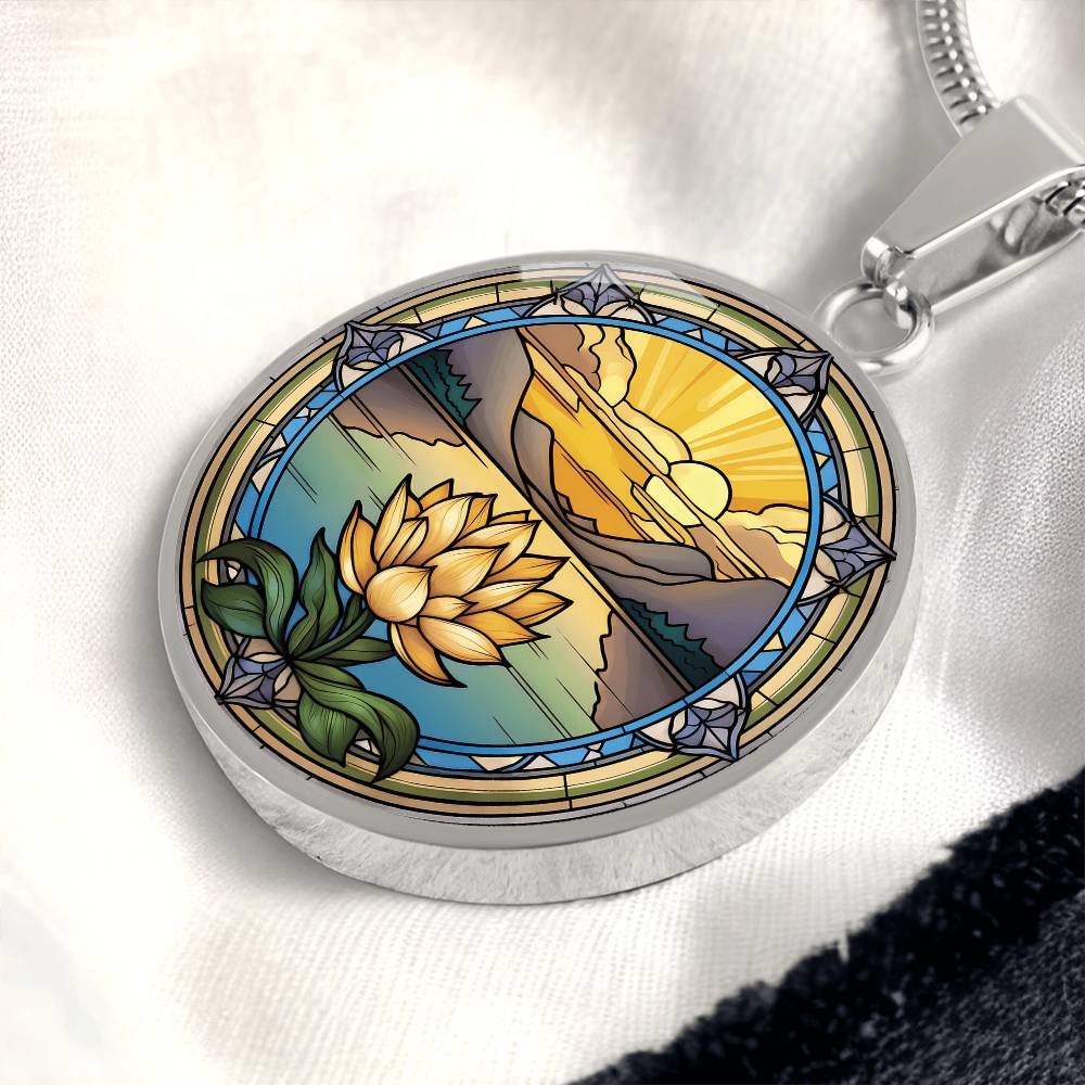 Water Lily Necklace