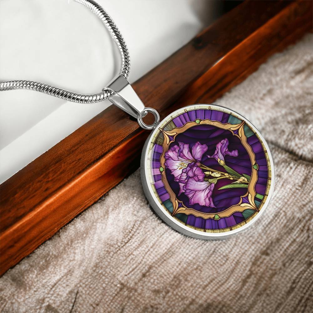 Aster Flower Necklace