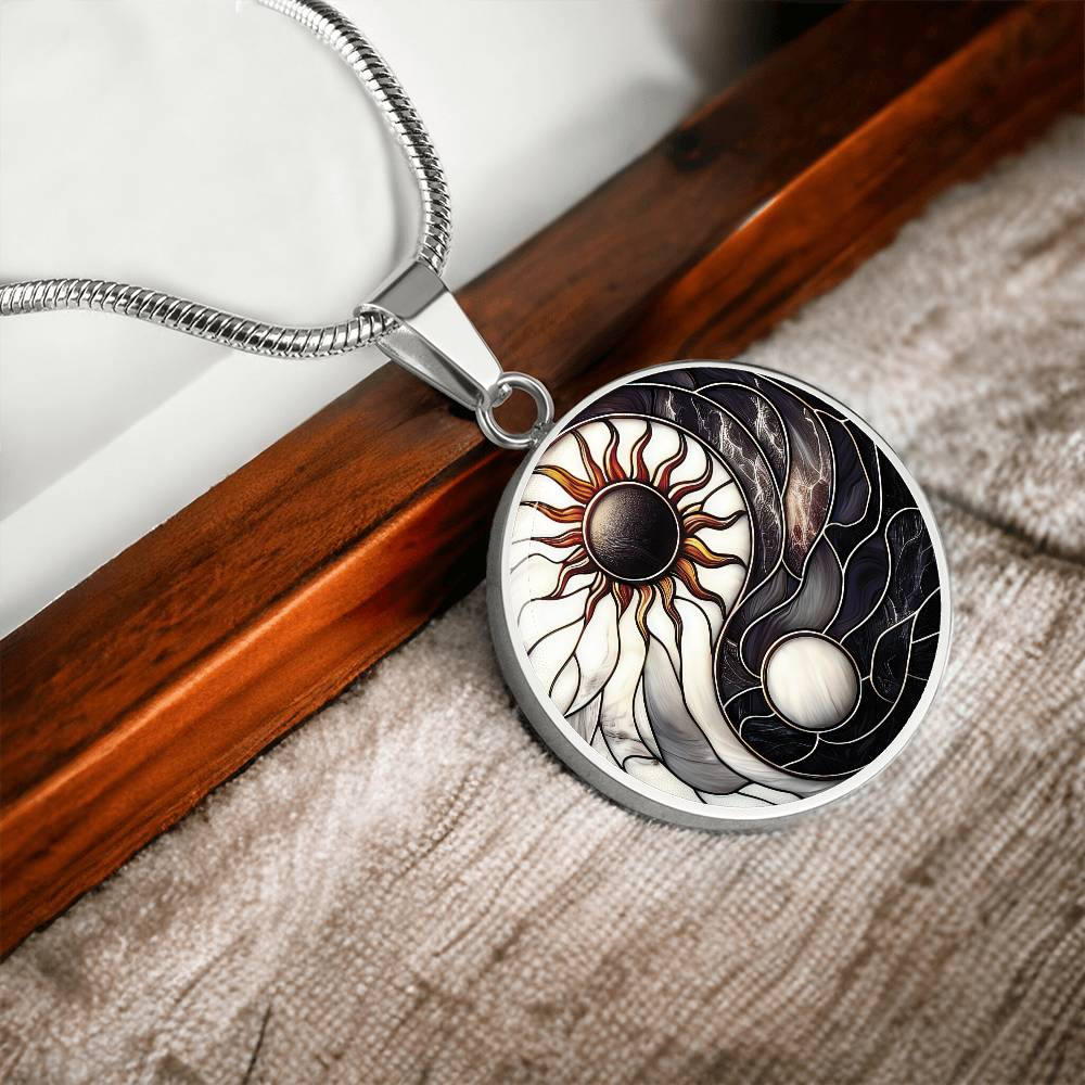 Sun and Moon Necklace