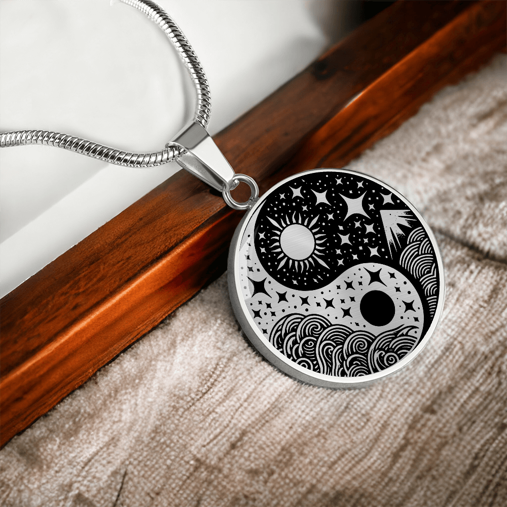 Sun and Moon Necklace