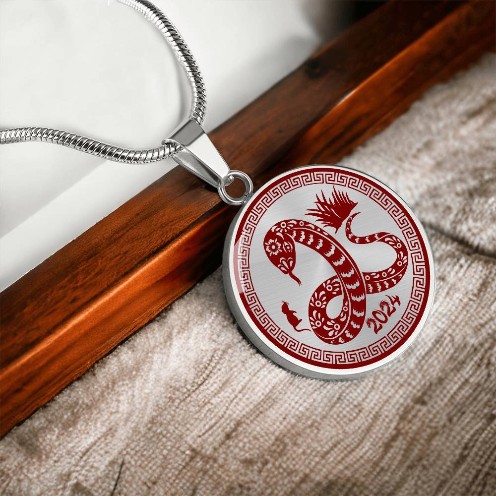2024 Silver Snake Necklace
