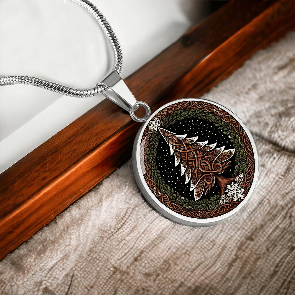 Christmas Tree Necklace
