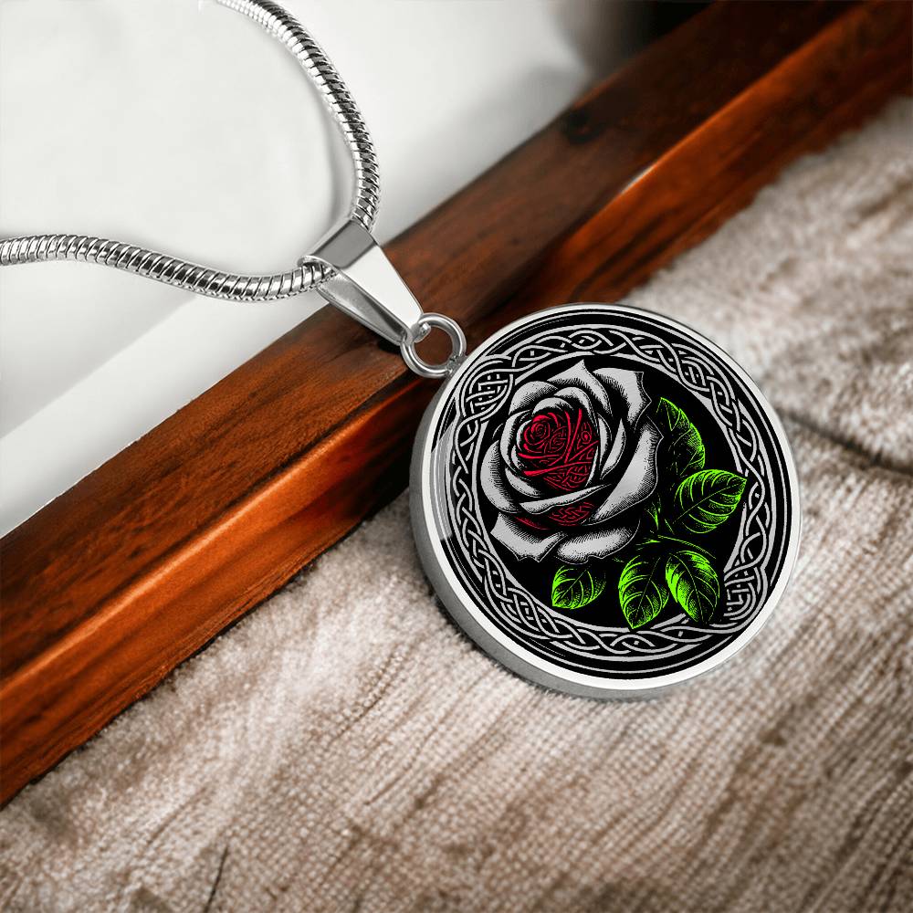 Celtic Rose Necklace
