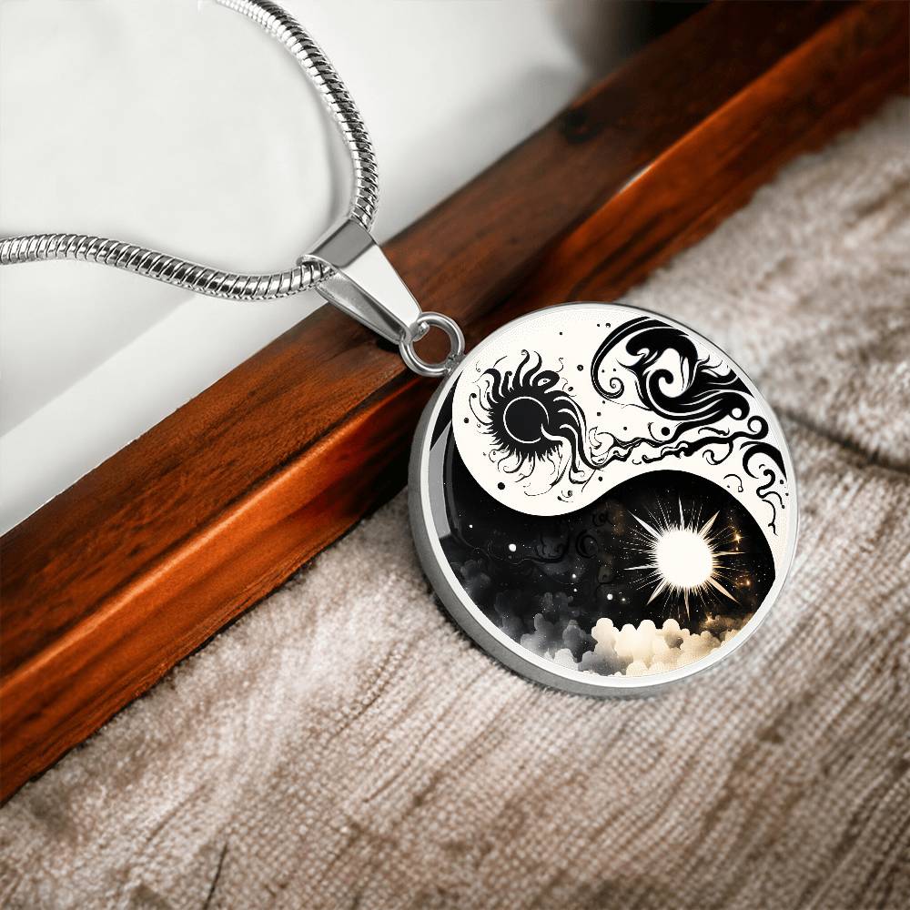 Sun and Moon Necklace