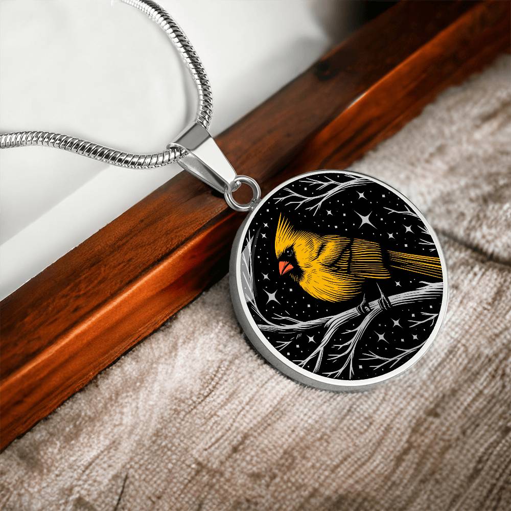 Northern Cardinal Necklace