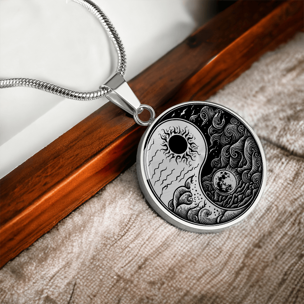 Sun and Moon Necklace
