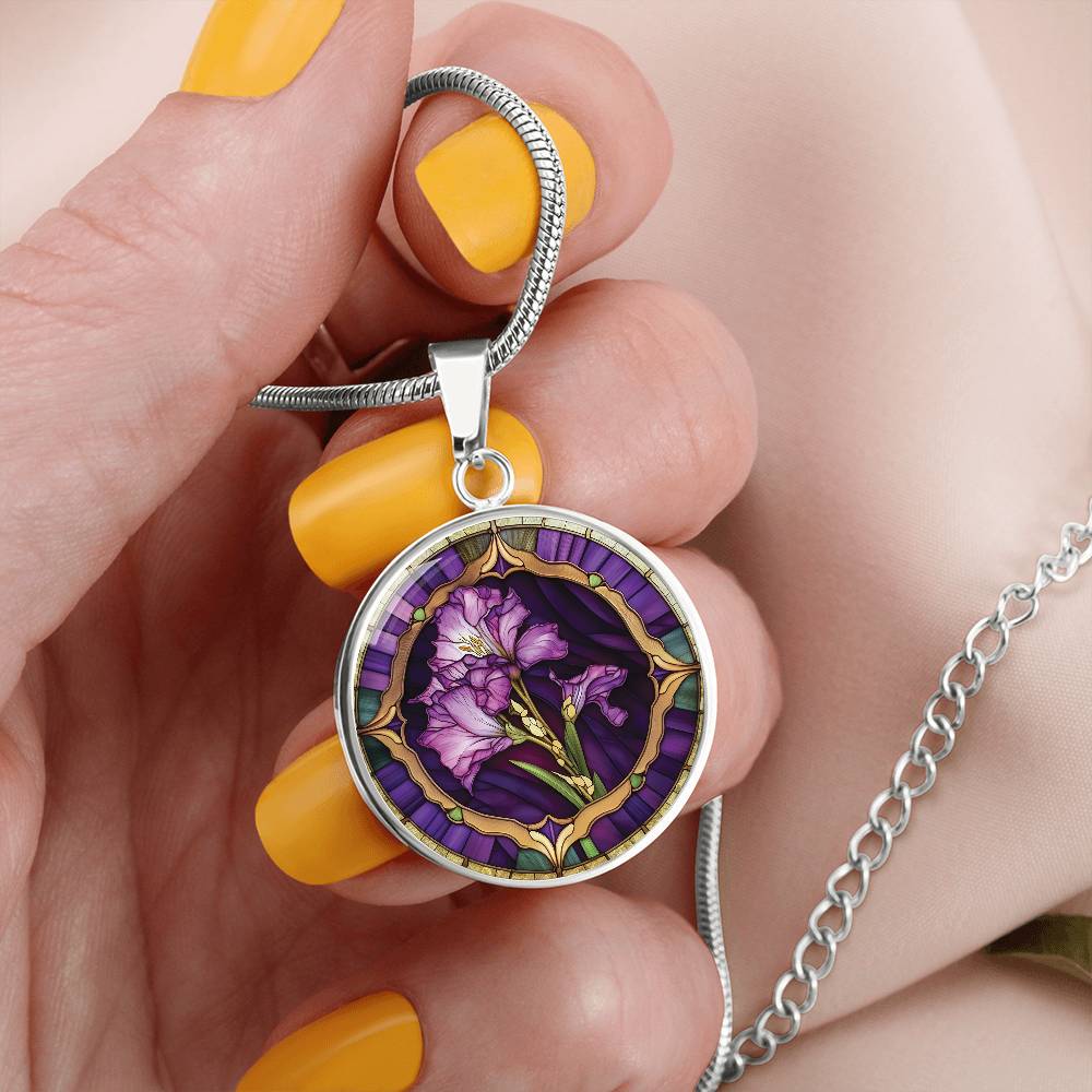 Aster Flower Necklace