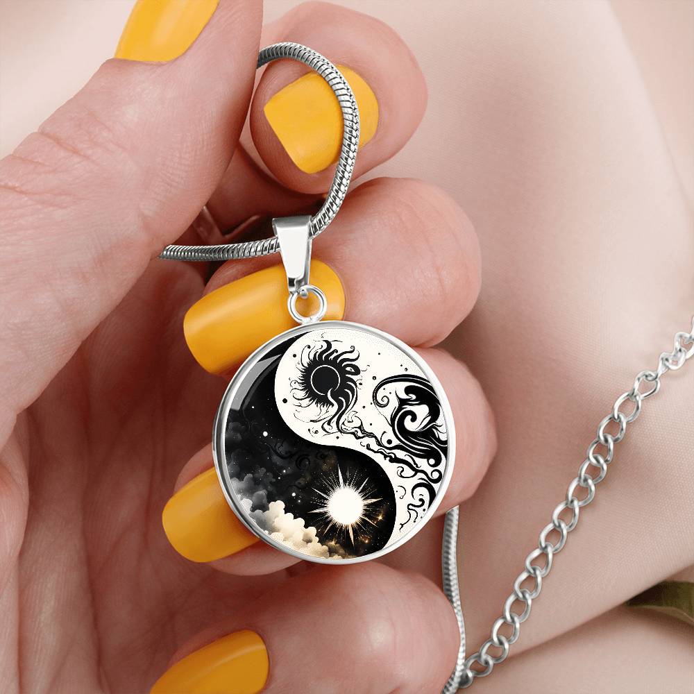 Sun and Moon Necklace