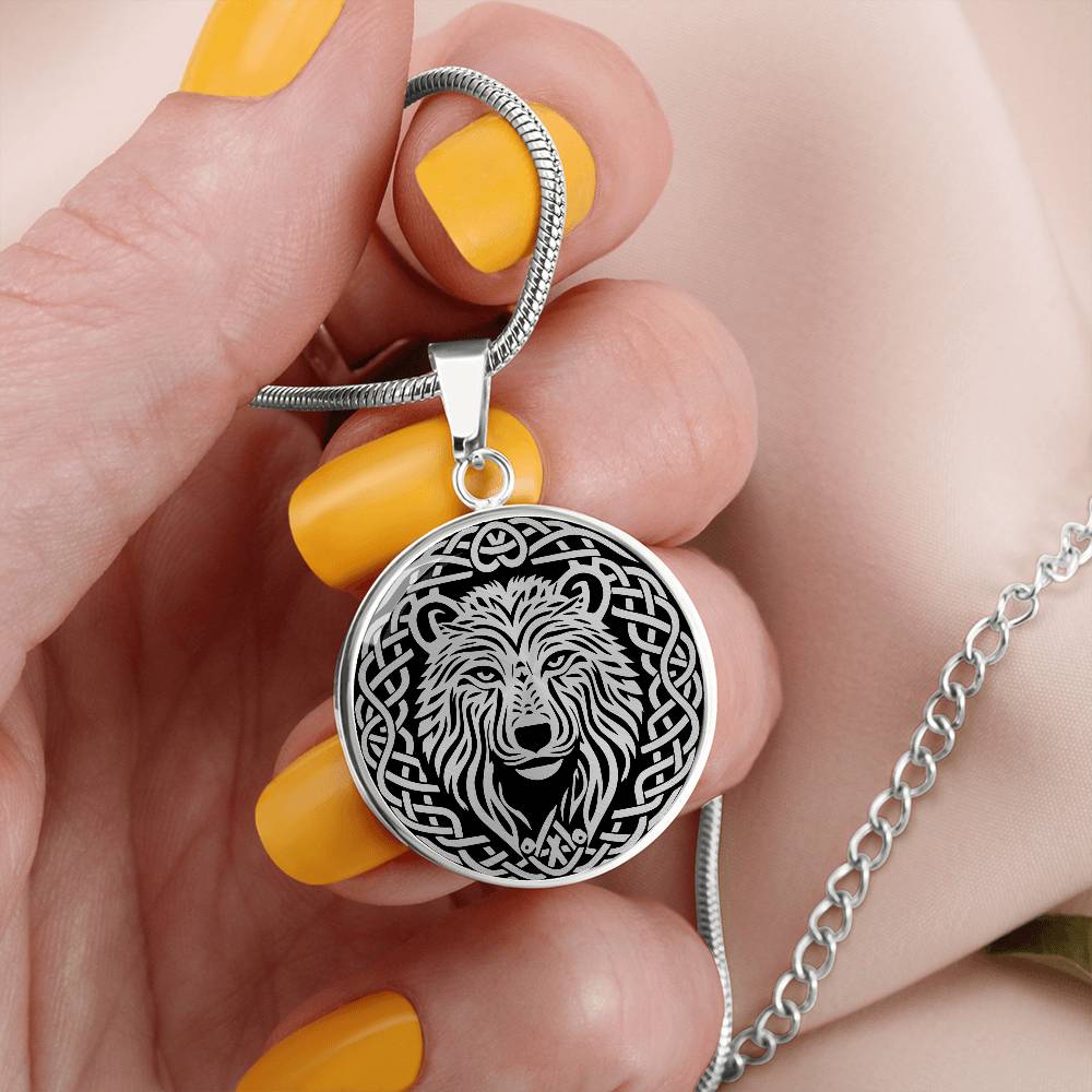 Celtic Bear Necklace