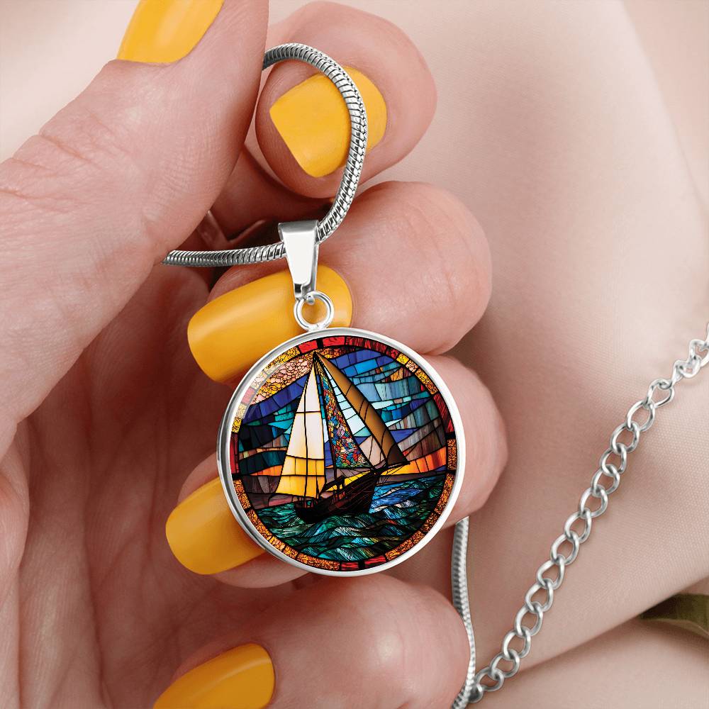 Sailboat Necklace