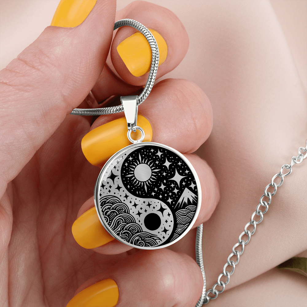 Sun and Moon Necklace