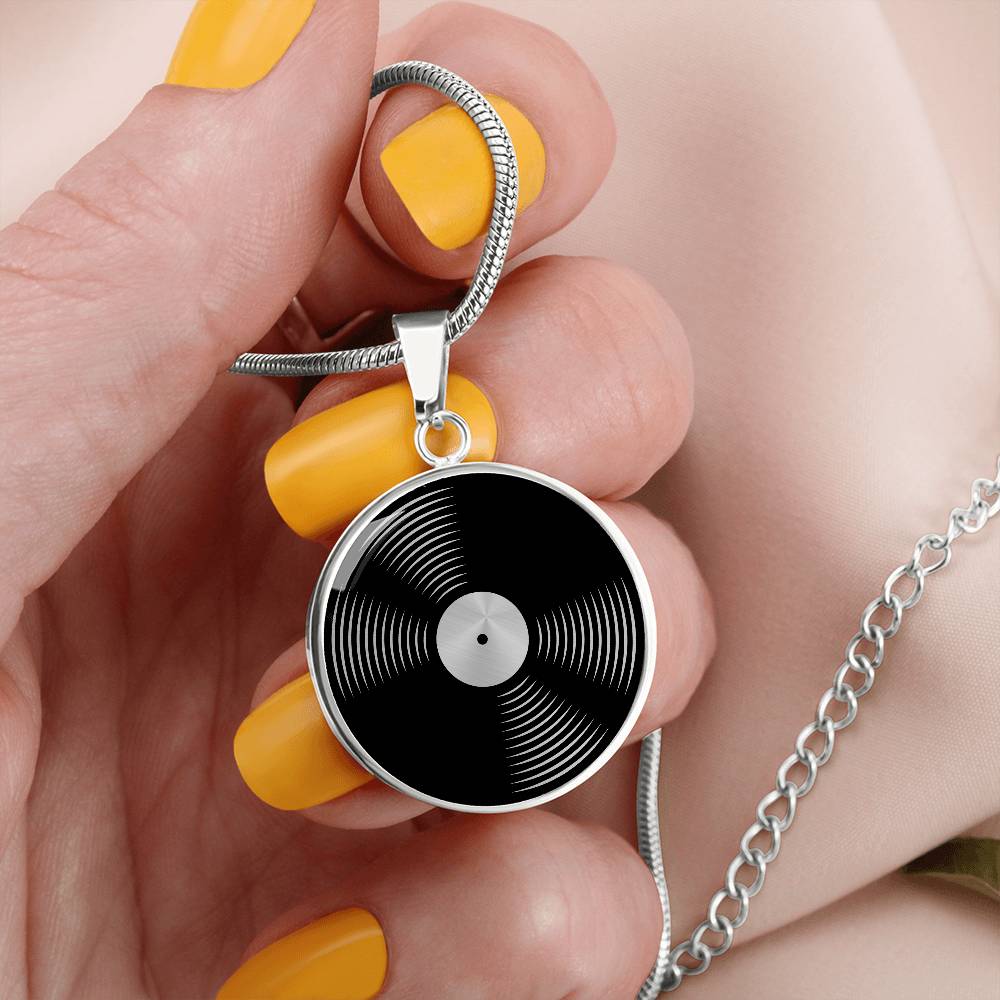 Custom Vinyl Record Necklace