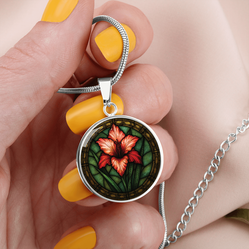 Gladiolus Necklace