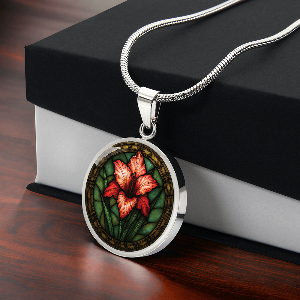 Gladiolus Necklace