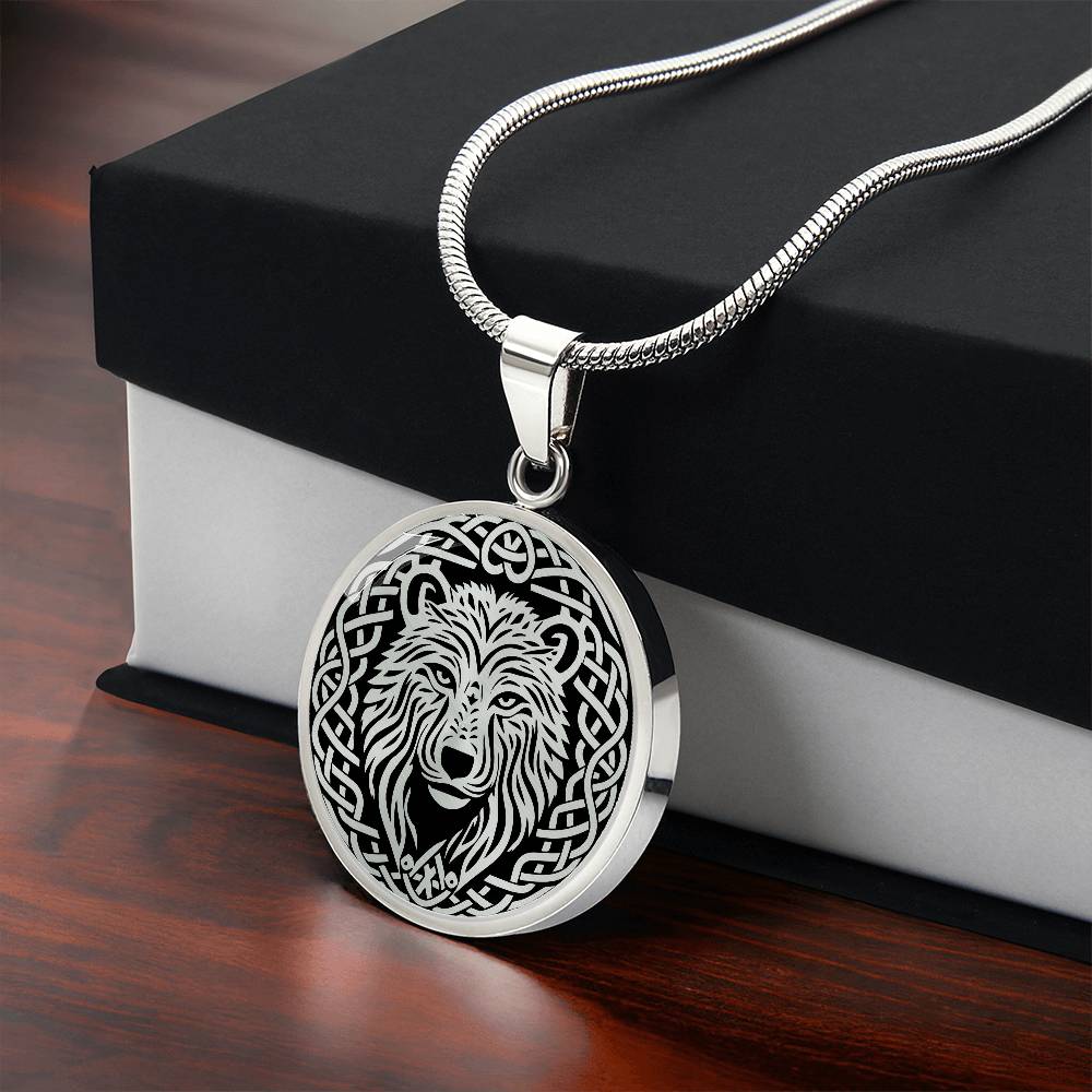 Celtic Bear Necklace