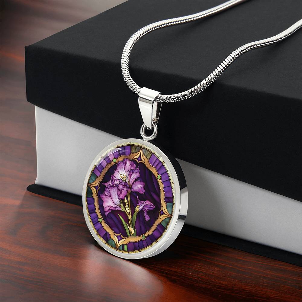 Aster Flower Necklace