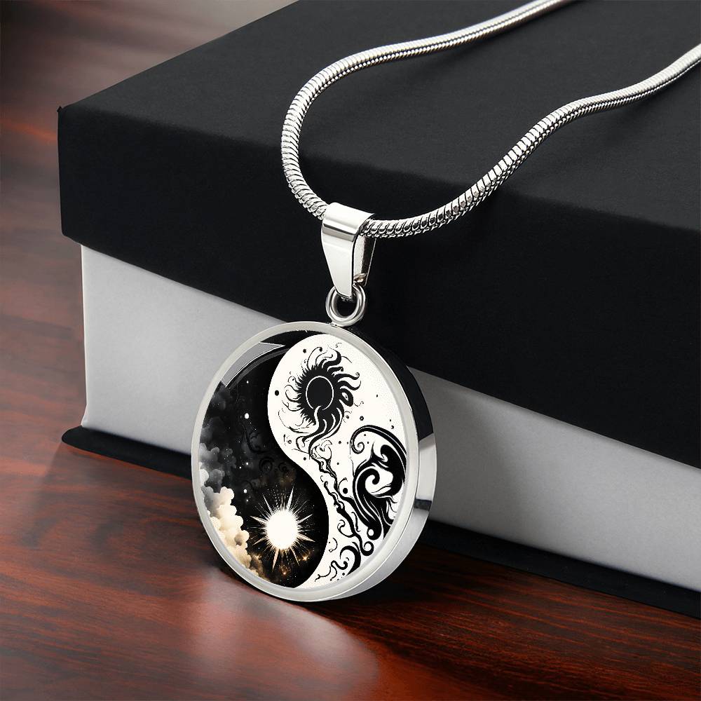 Sun and Moon Necklace
