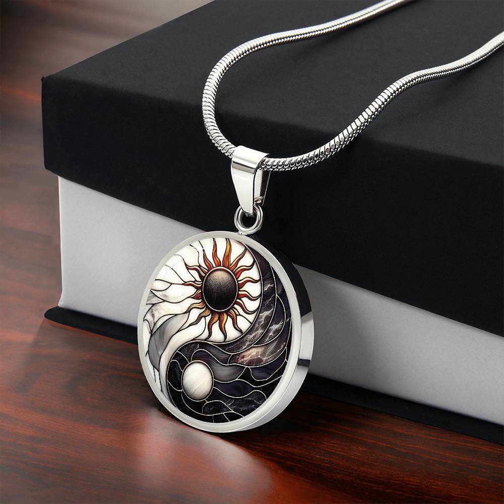 Sun and Moon Necklace
