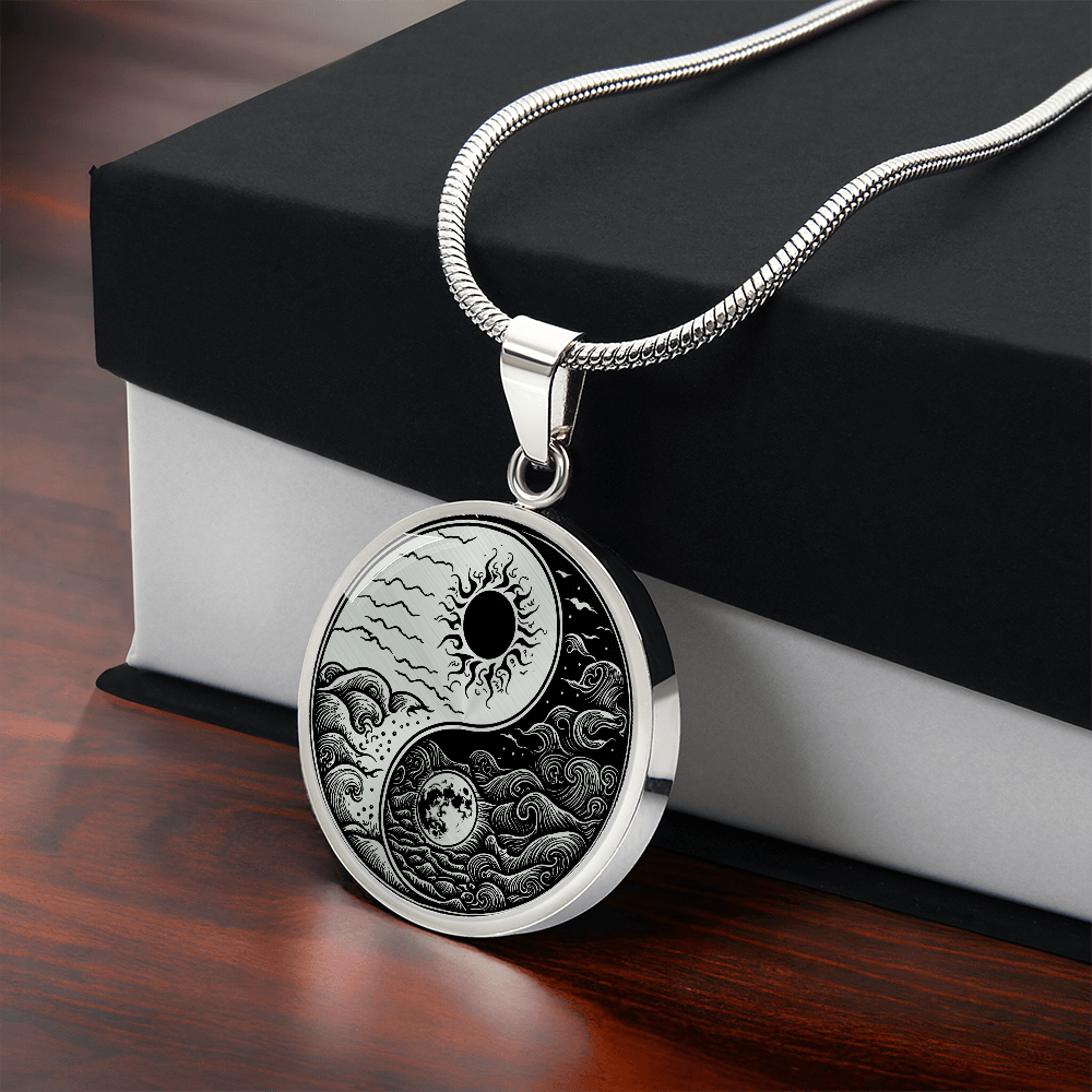 Sun and Moon Necklace