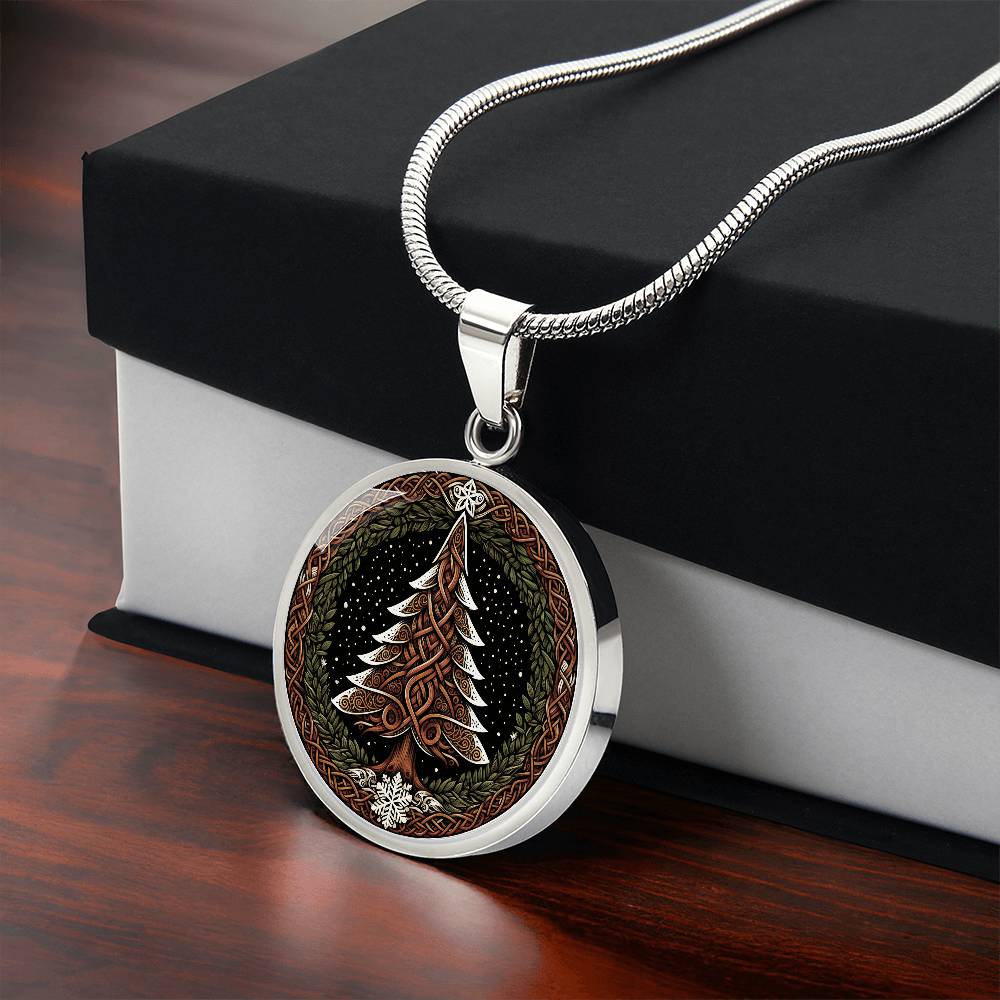 Christmas Tree Necklace
