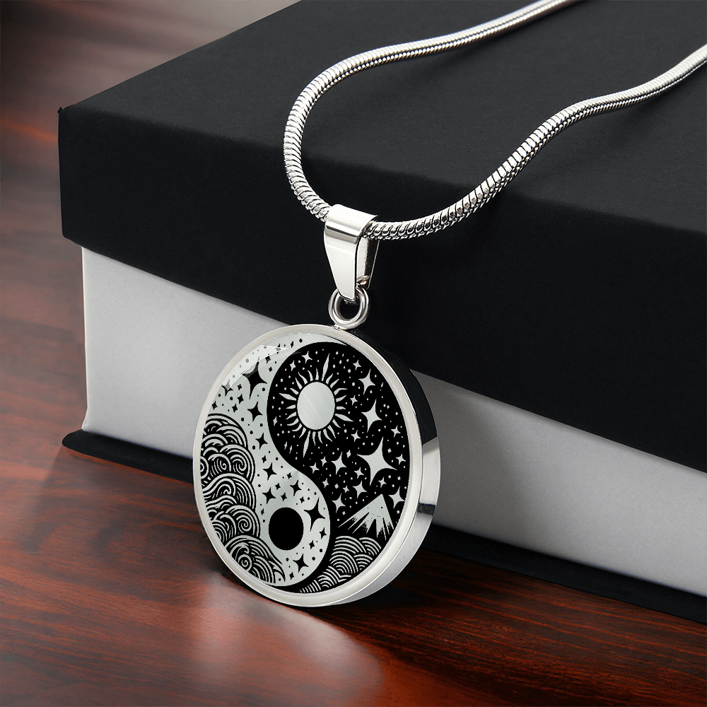 Sun and Moon Necklace