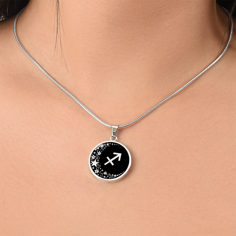 Sagittarius Zodiac Pendant Necklace