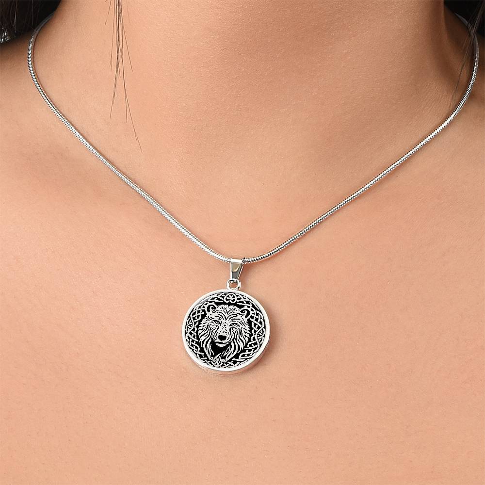 Celtic Bear Necklace