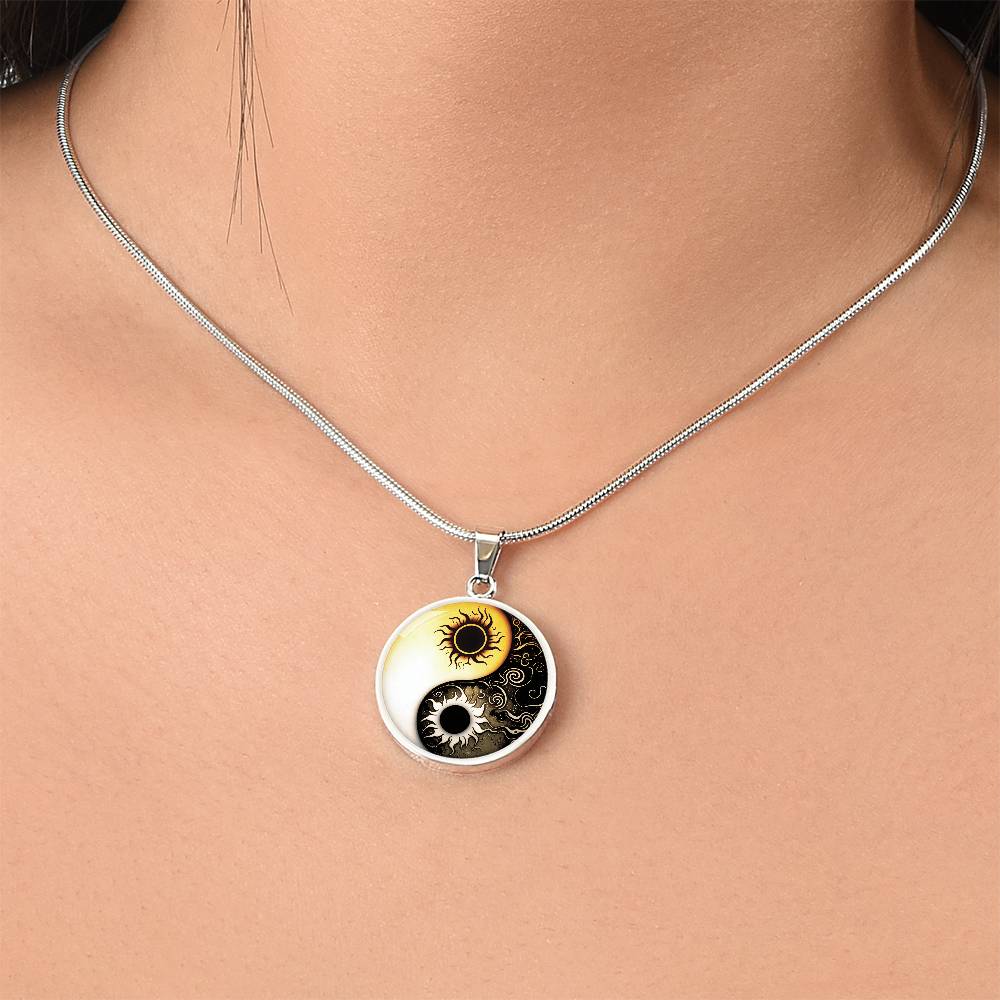 Sun and Moon Necklace