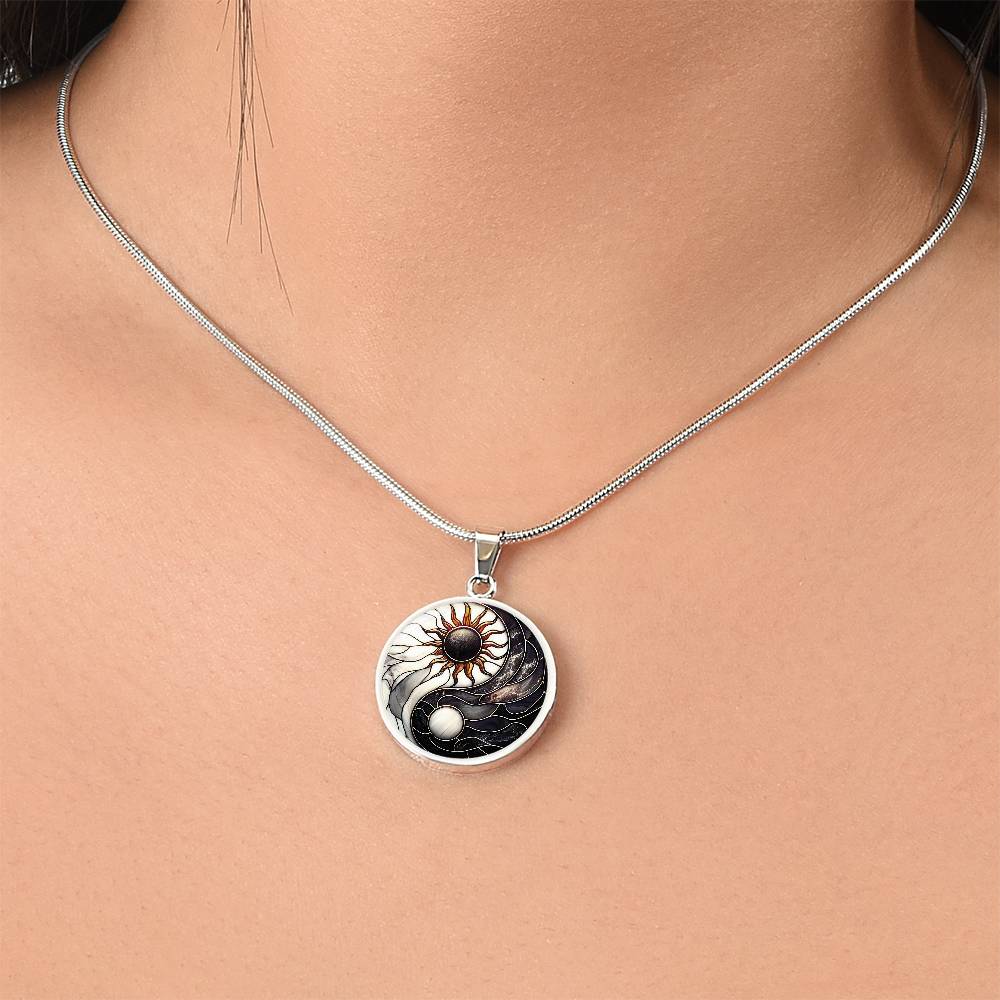 Sun and Moon Necklace