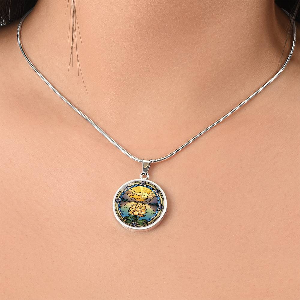 Water Lily Necklace