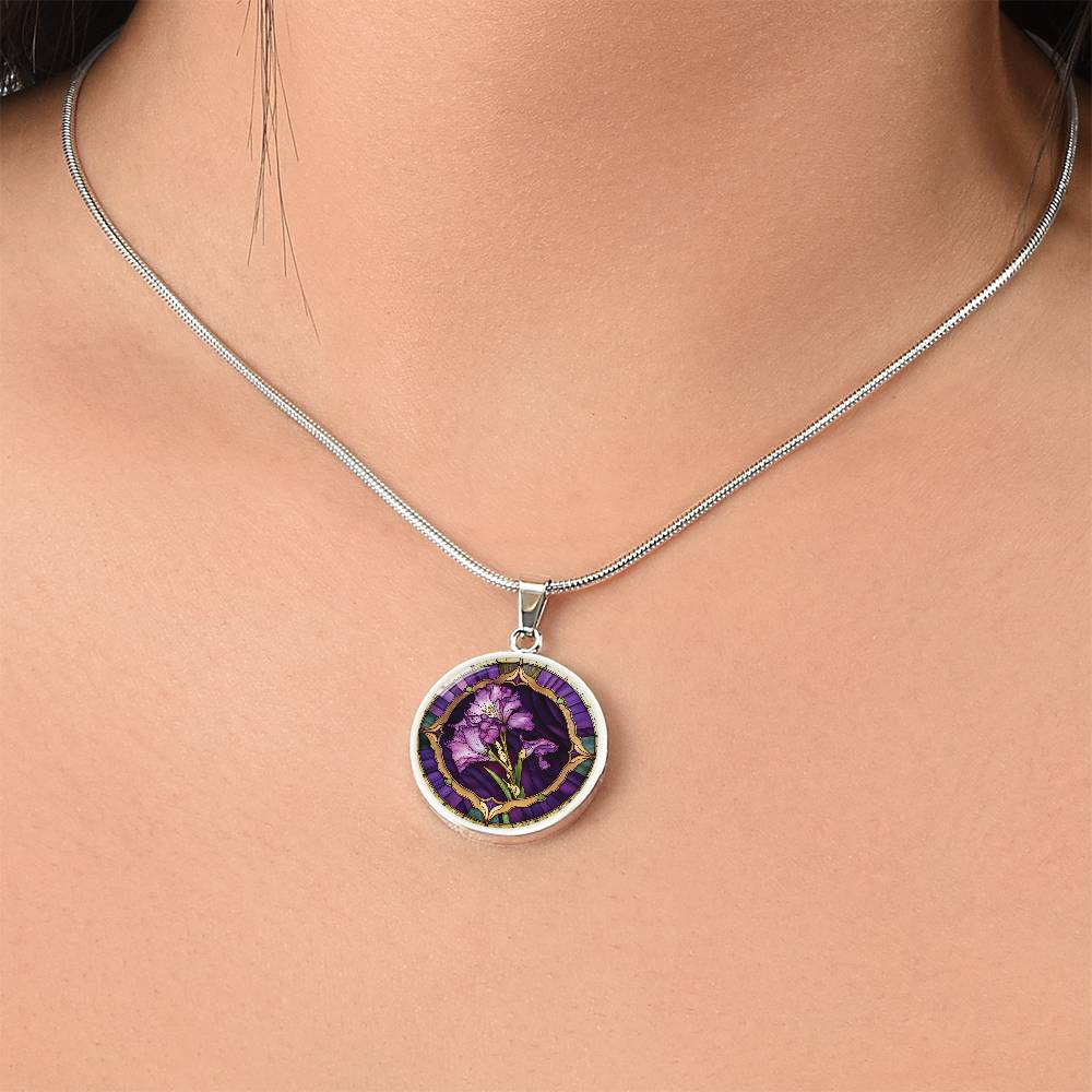 Aster Flower Necklace