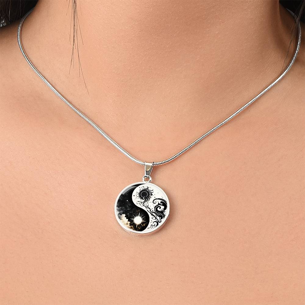 Sun and Moon Necklace