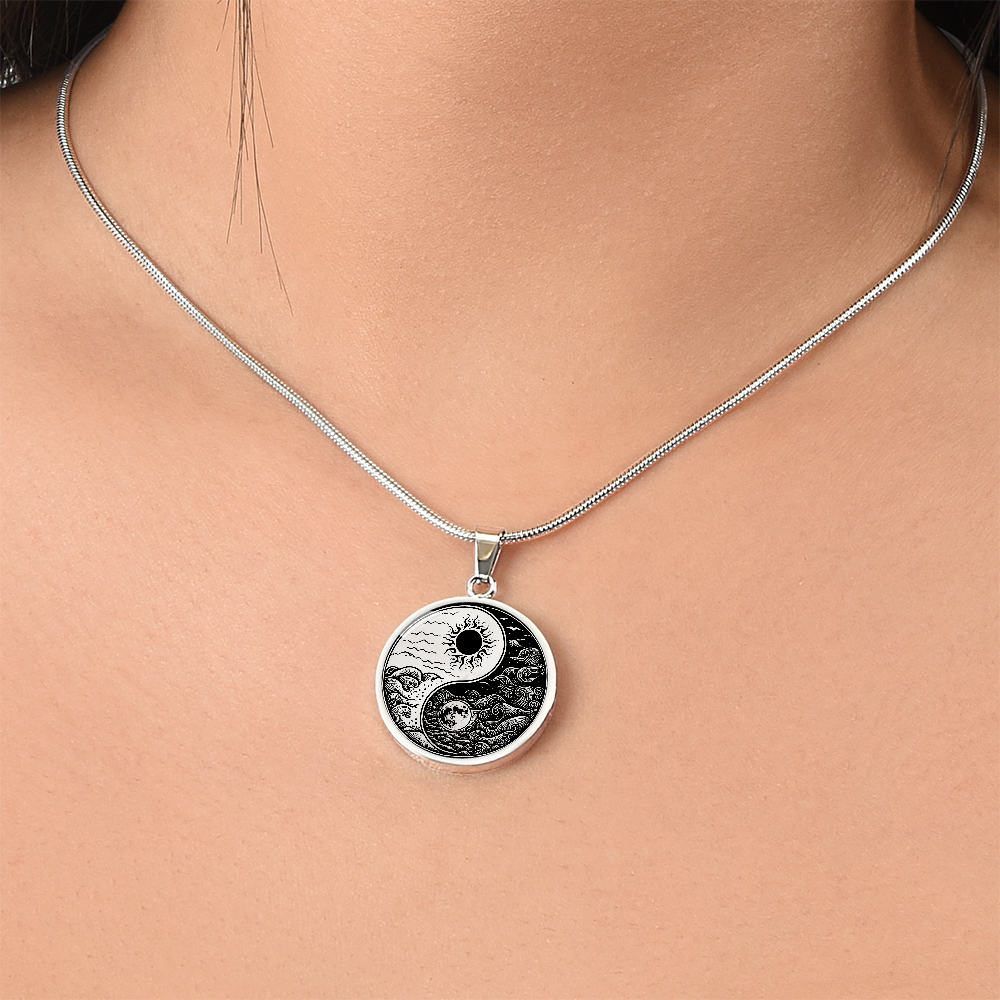 Sun and Moon Necklace