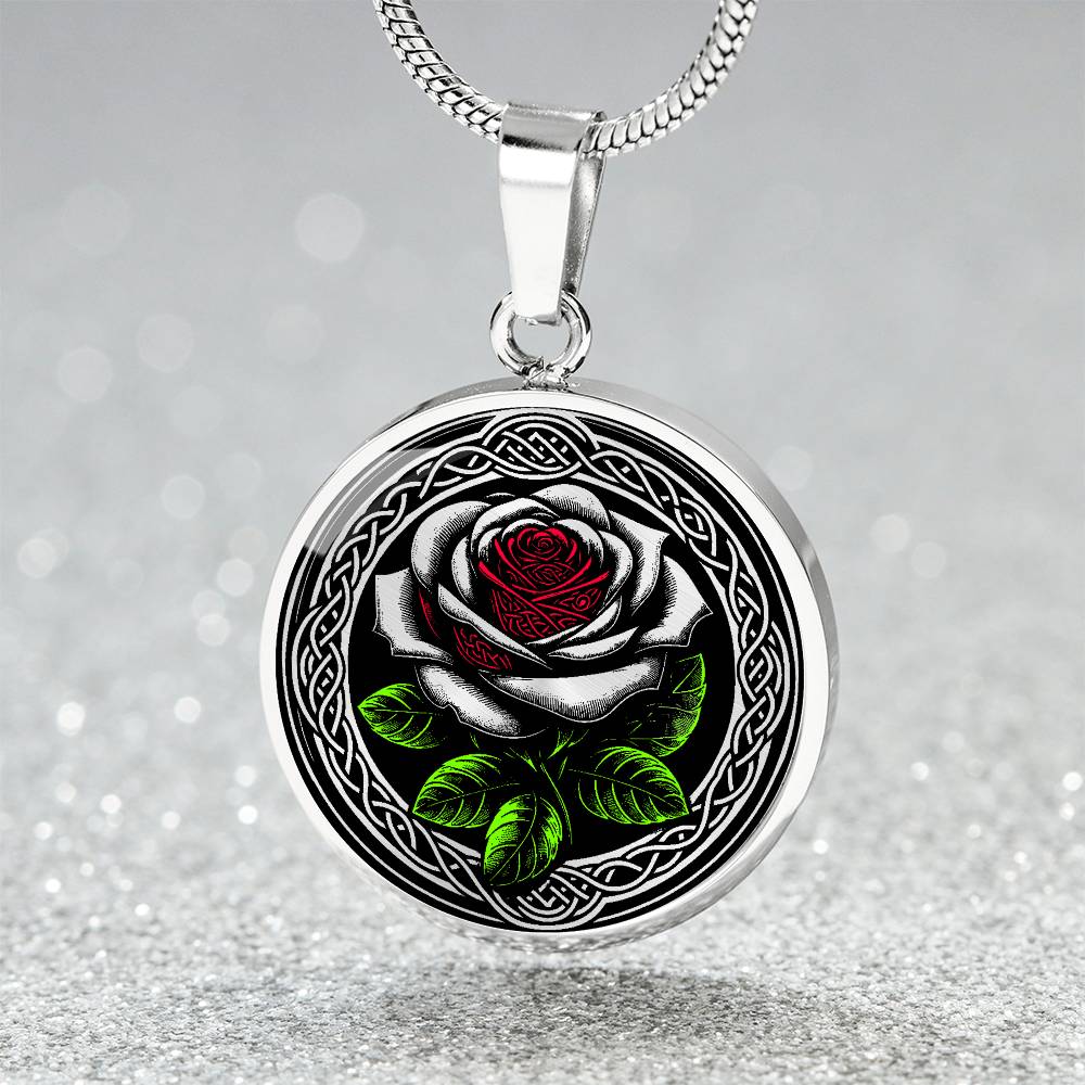 Celtic Rose Necklace