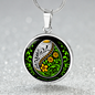 Easter Egg Necklace Yellow