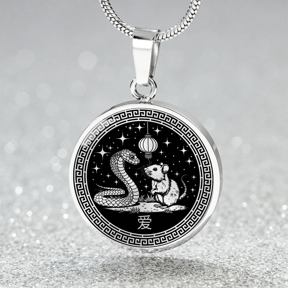 Rat and Snake Necklace