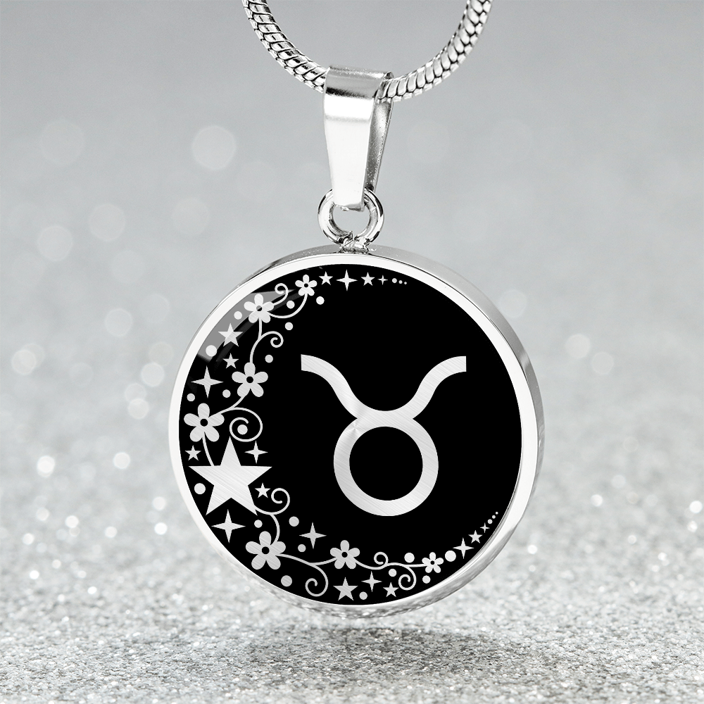 Taurus Zodiac Pendant Necklace